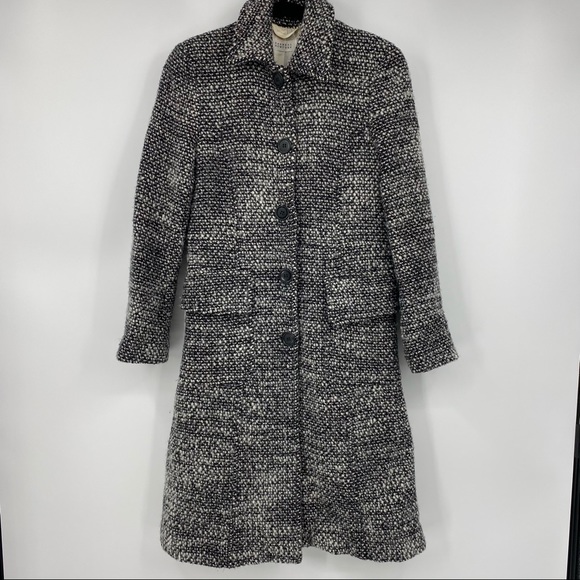 Barneys New York Virgin Wool Coat Vintage Italy - Picture 1 of 9